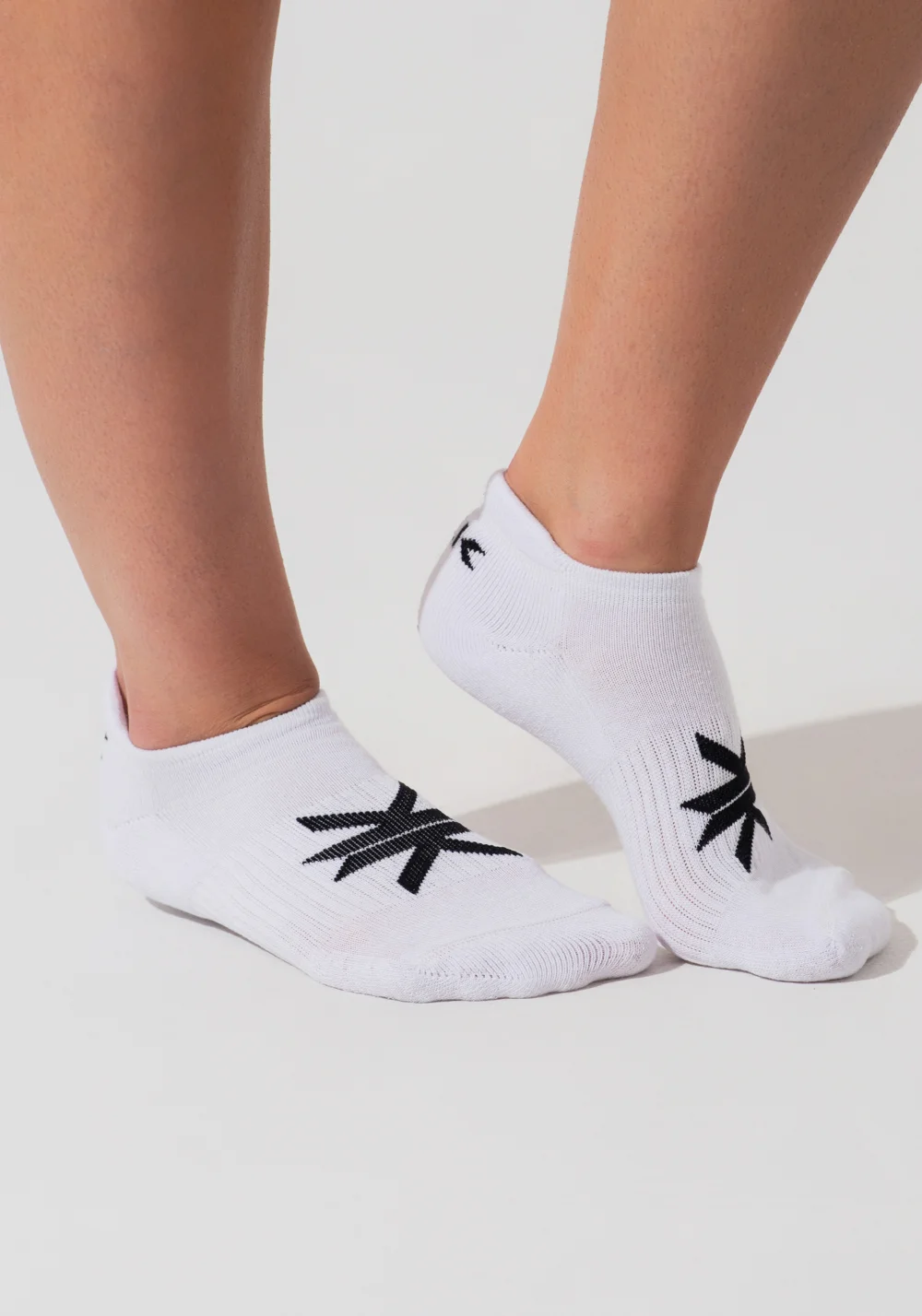 Meia feminina cano baixo activity dlk branco